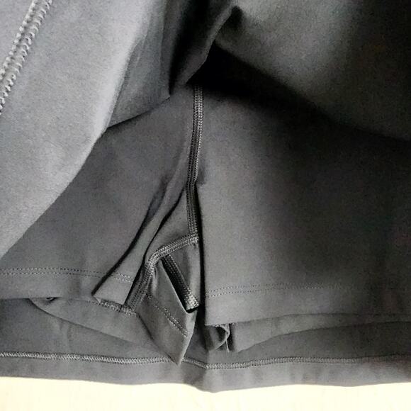 NWT Girlfriend Collective Sport Skort Mini Skirt S Black Compressive High Rise - Picture 9 of 12